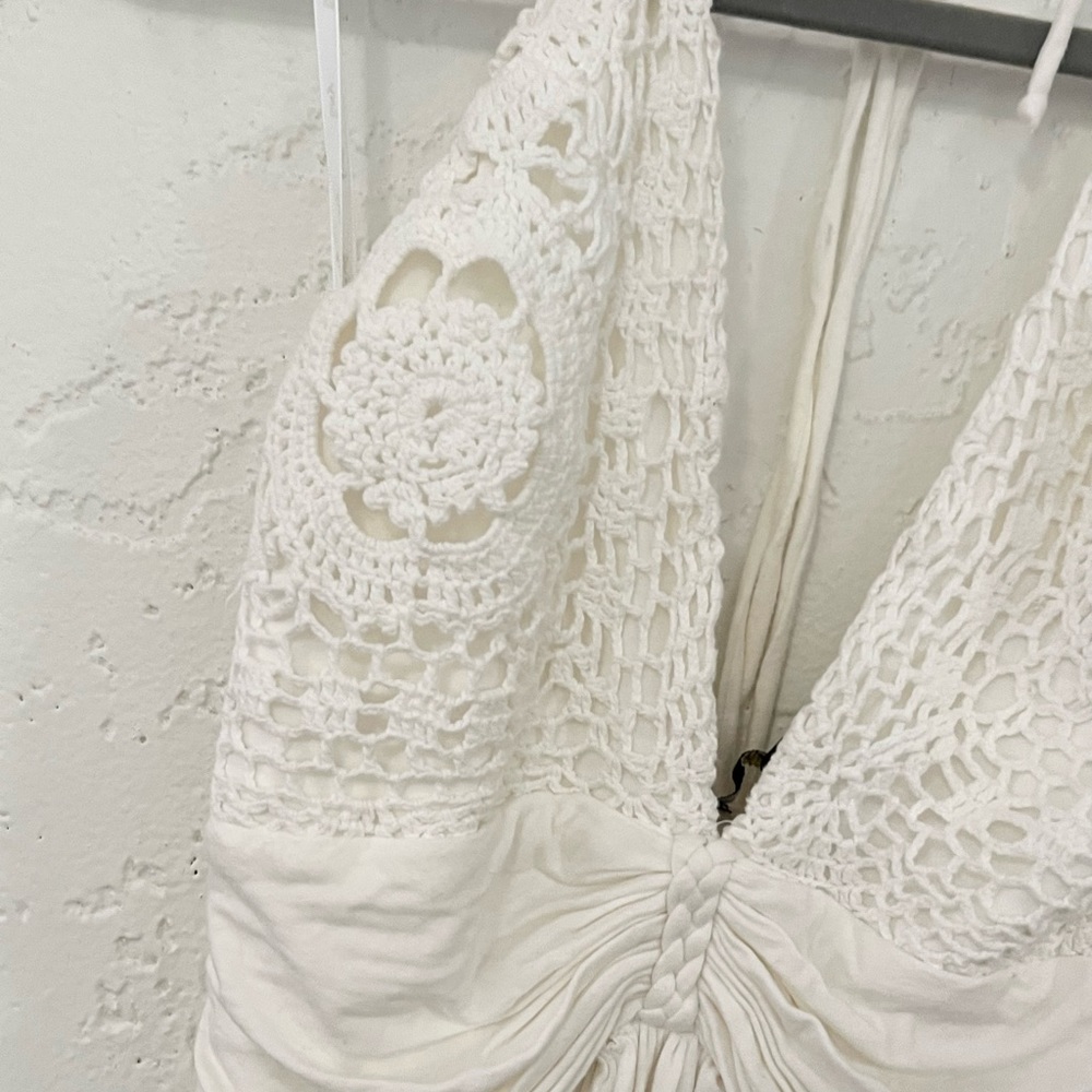 Sky women’s top Halter crochet design Sky clothing